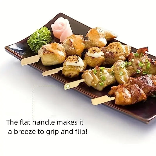 일회용 대나무 꼬치 – 파티를 위한 간편한 바베큐 도구