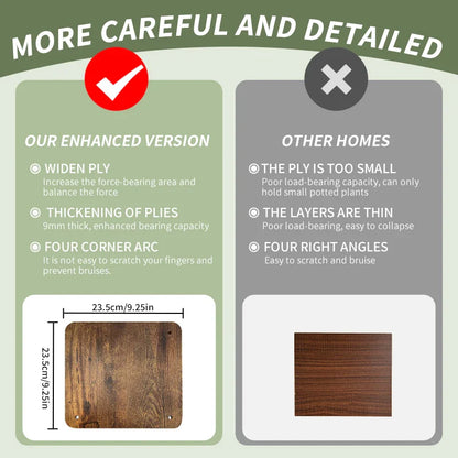 Supporto per piante in legno: eleganza salvaspazio per gli amanti dei fiori