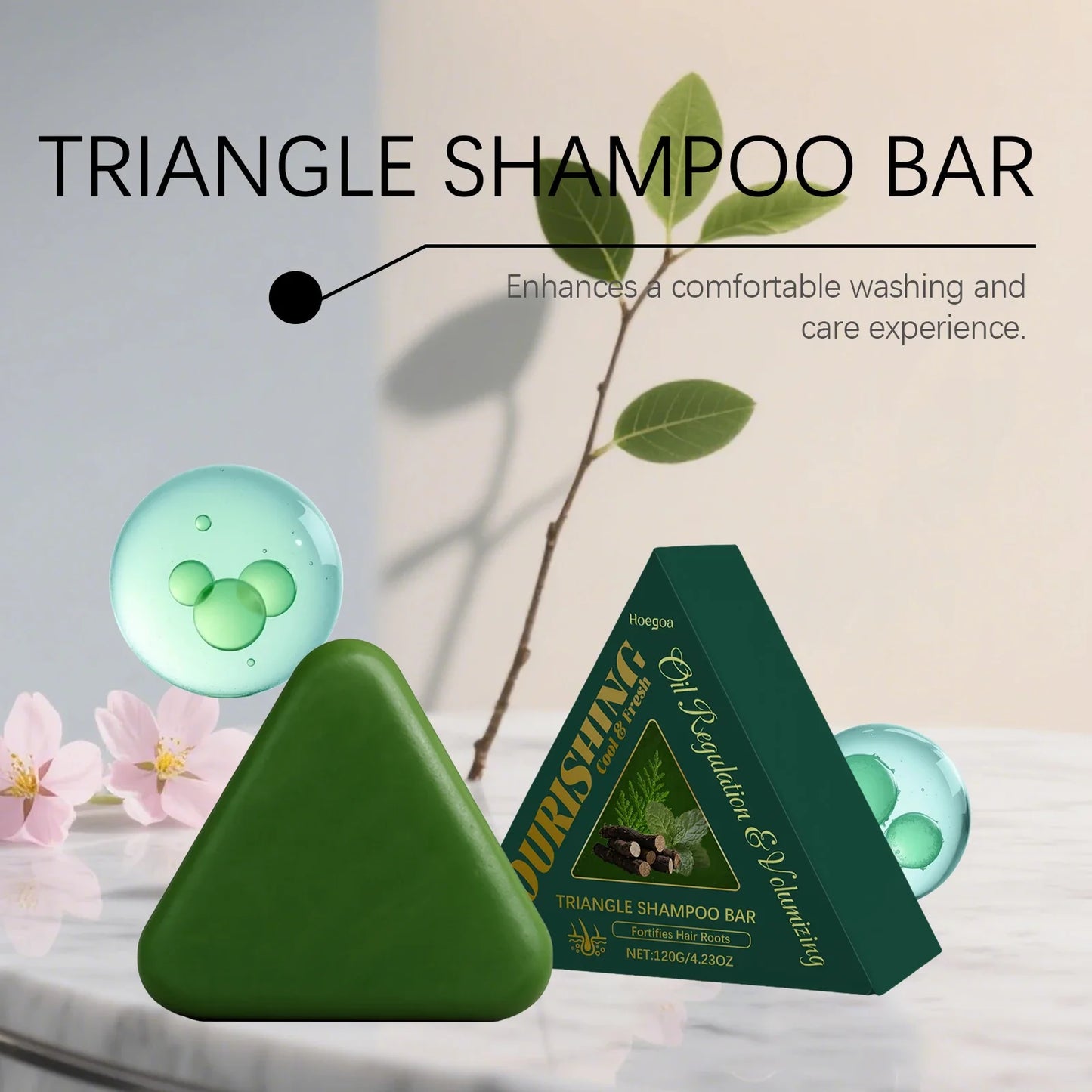 Herbal Nourishing Shampoo Soap – Shine & Freshness by Rooted Living