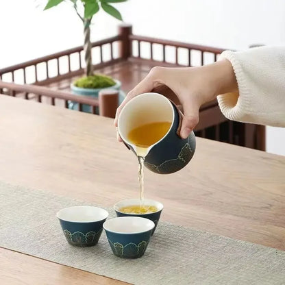 Portable Travel Tea Set - Brew Joy Anywhere by Rooted Living