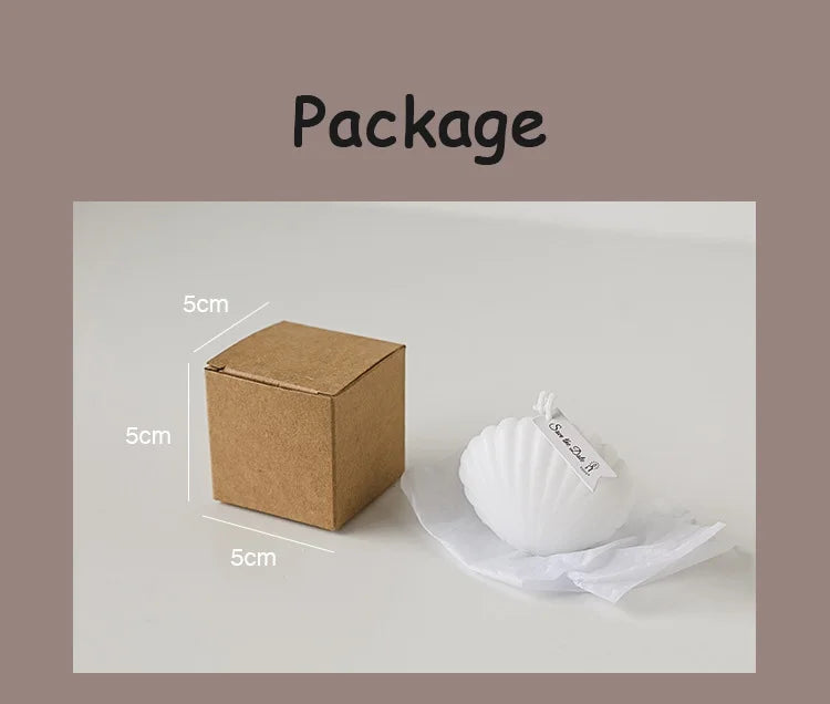 Handmade Shell Candle - Eco-Friendly Aromatherapy - Perfect Gift