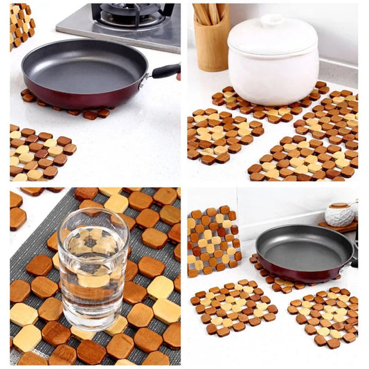 대나무 단열 패드: 세련된 식사를 위한 친환경 열 보호