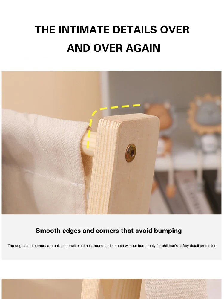 Bibliothèque pour enfants en bois – Un rangement élégant pour les jeunes lecteurs !