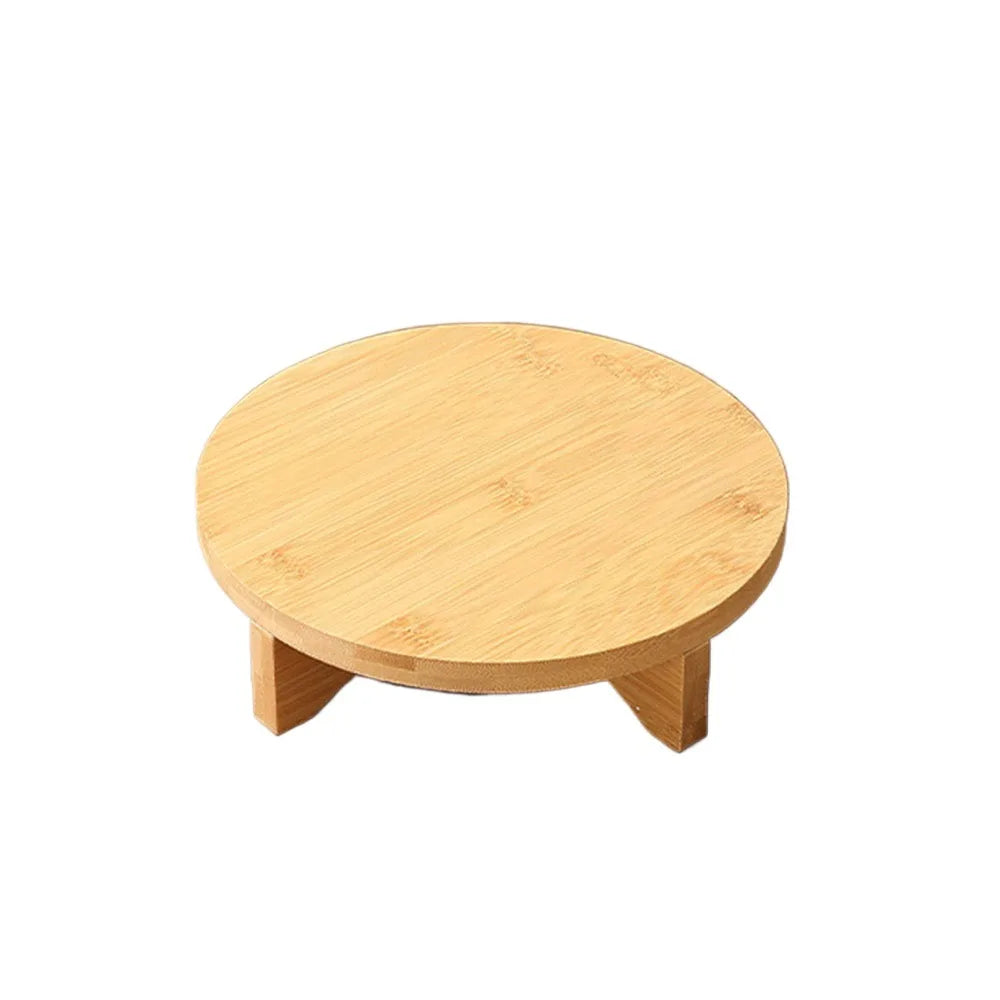 Présentoir de bonsaï en bois élégant pour les amateurs de plantes - Vitrine écologique