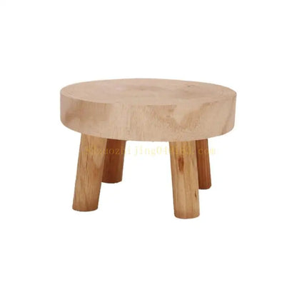 세련된 화분 스탠드 - 홈 장식용 방습 목재 홀더