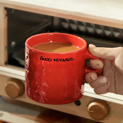 Elegante tazza in ceramica da 550 ml: perfetta per gli amanti del caffè!