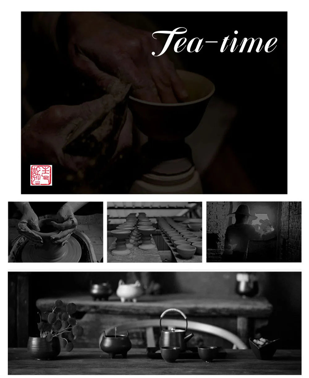 Cute Tiger Travel Tea Set - Portable Elegance for Tea Lovers