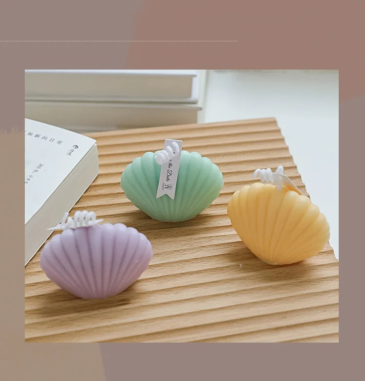 Handmade Shell Candle - Eco-Friendly Aromatherapy - Perfect Gift