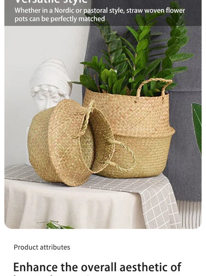 Wicker Toy Organizer Basket | Eco-Friendly Storage Solution for Families