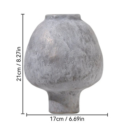 Handmade Ceramic Vase - Artisan Floral Elegance for Home