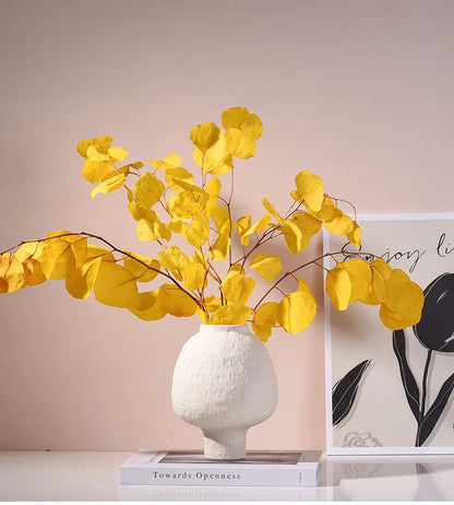 Handmade Ceramic Vase - Artisan Floral Elegance for Home