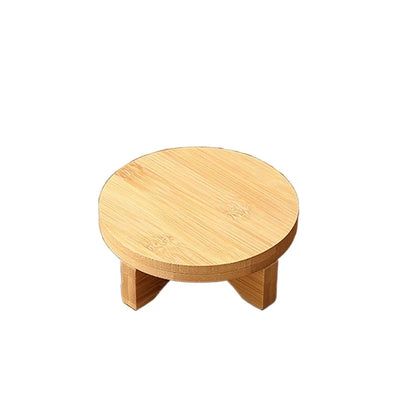 Présentoir de bonsaï en bois élégant pour les amateurs de plantes - Vitrine écologique