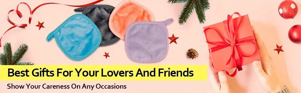Reusable Microfiber Face Cloths for Effortless Makeup Removal - Eco-Friendly Skincare Solution