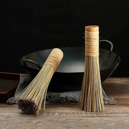 Eco-Friendly Bamboo Pot Washing Brush - Effortless Cleanup