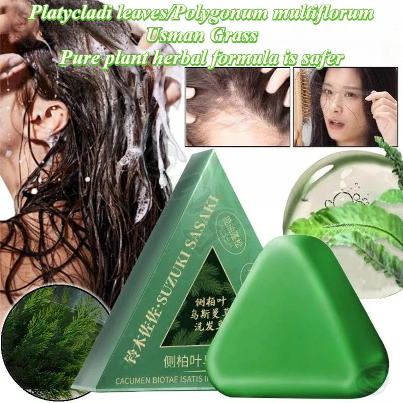 Nourishing Shampoo Soap for Vibrant Hair - Platycladi