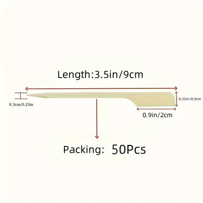 Disposable Bamboo Skewers – Easy BBQ Tools for Parties