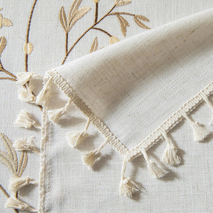 Tovaglia in cotone e lino impermeabile Battilo: stile da pranzo elevato