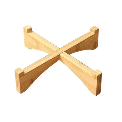 Présentoir de bonsaï en bois élégant pour les amateurs de plantes - Vitrine écologique