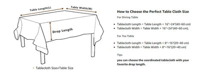 Tovaglia in cotone e lino impermeabile Battilo: stile da pranzo elevato
