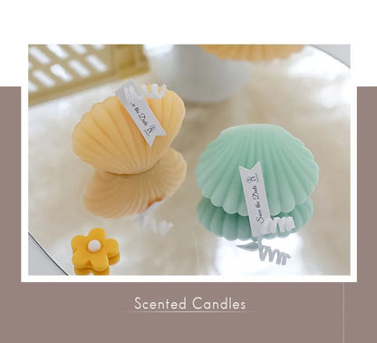 Handmade Shell Candle - Eco-Friendly Aromatherapy - Perfect Gift