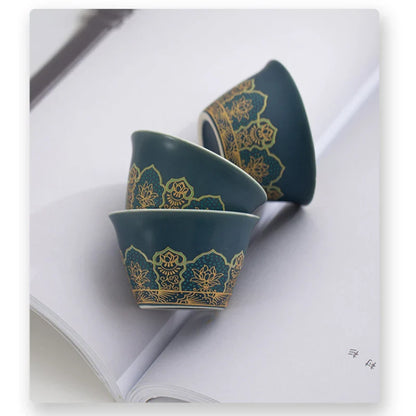 휴대용 여행용 차 세트 - 어디서나 차를 즐길 수 있음 - 캠핑객에게 적합