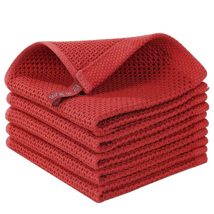 Super Absorbent Cotton Dishcloth - Soft & Stylish Kitchen Essential