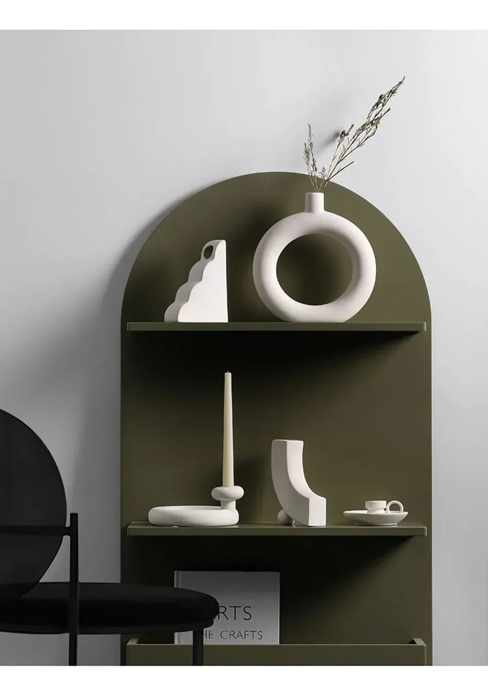 Eco-Friendly Ceramic Flower Pot – Modern Decor by Crafts