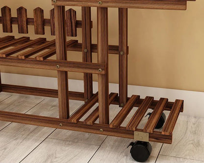 Support à fleurs de balcon multicouche - Chic et peu encombrant pour les amateurs de plantes