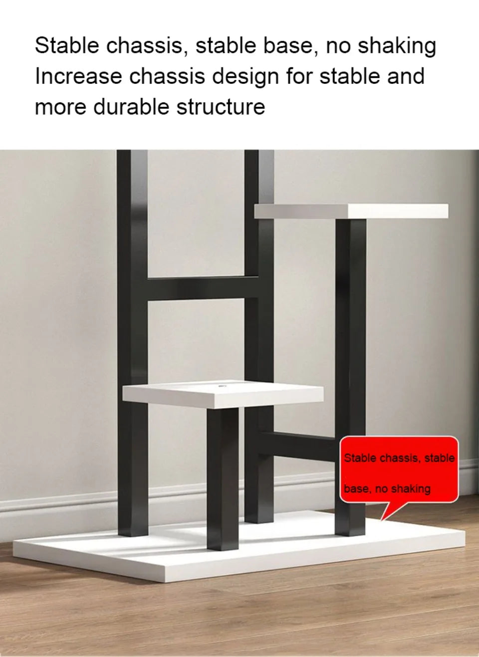 실내 화분 스탠드 - 스타일리시한 다중 화분 홀더 - [브랜드 이름]