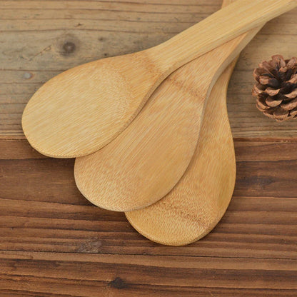 Eco-Friendly Bamboo Rice Spoon for Home Cooks - Stylish & Durable