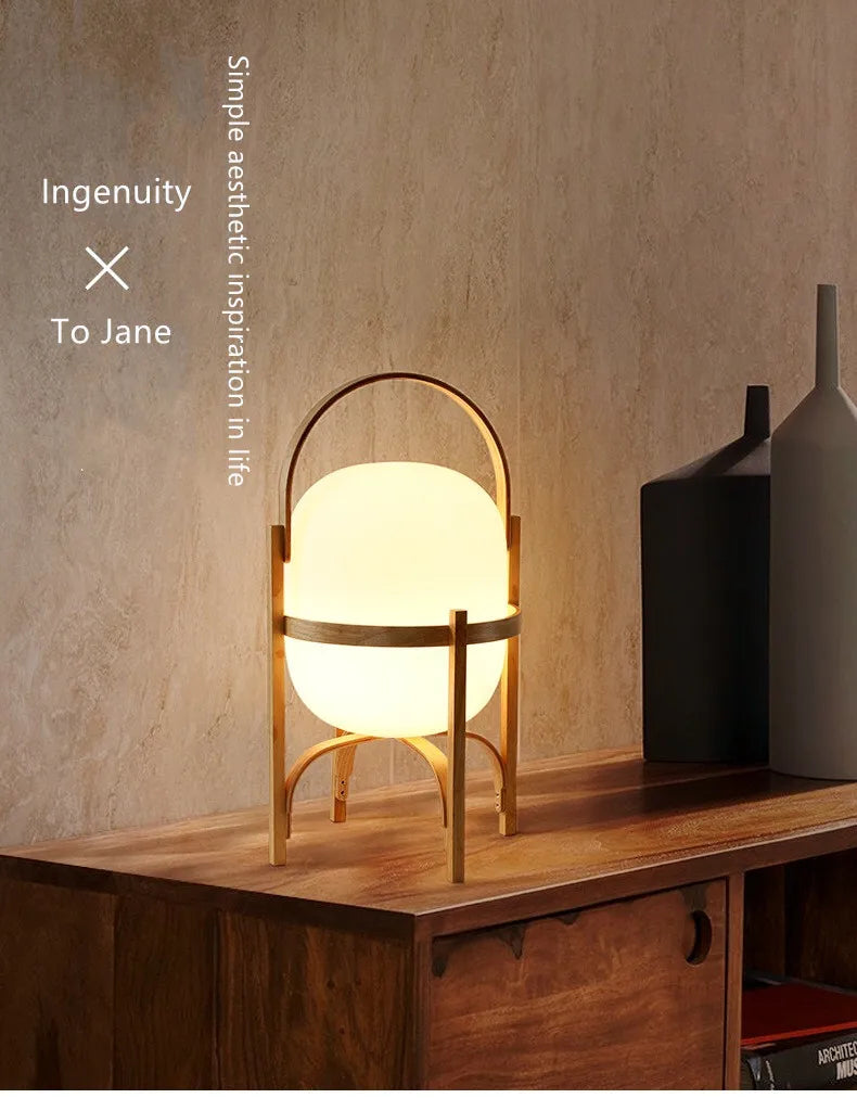Cole Cestita Table Lamp: Chic Minimalist Glow for Modern Homes
