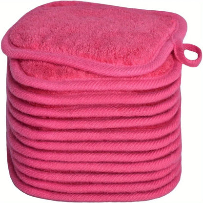 Reusable Microfiber Face Cloths for Effortless Makeup Removal - Eco-Friendly Skincare Solution
