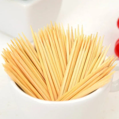 Eco-Friendly Bamboo Toothpick Picks for Stylish Events