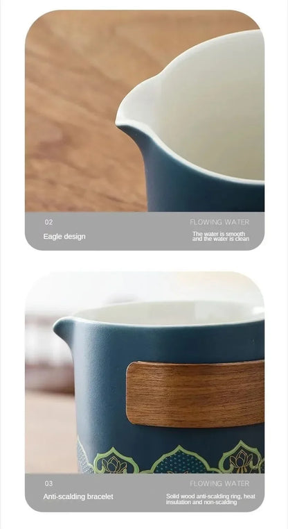 Portable Travel Tea Set - Brew Joy Anywhere by Rooted Living