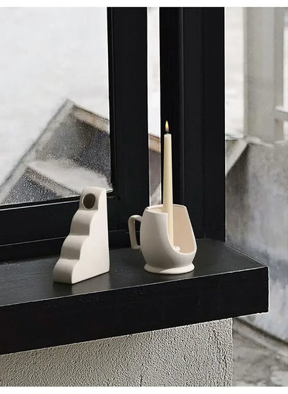 Eco-Friendly Ceramic Flower Pot – Modern Decor by Crafts