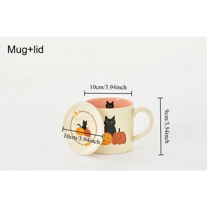 귀여운 세라믹 커피 머그 - Ins Style의 미적 홈 스타일