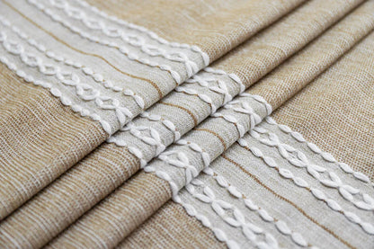 Tovaglia in cotone e lino impermeabile Battilo: stile da pranzo elevato