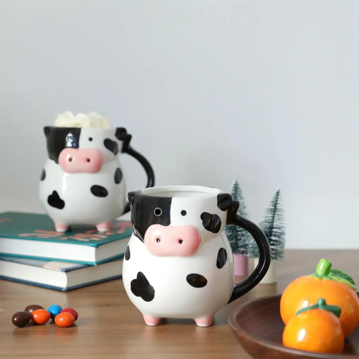 Cartoon Cow Mug - Whimsical Fun for Kids & Adults