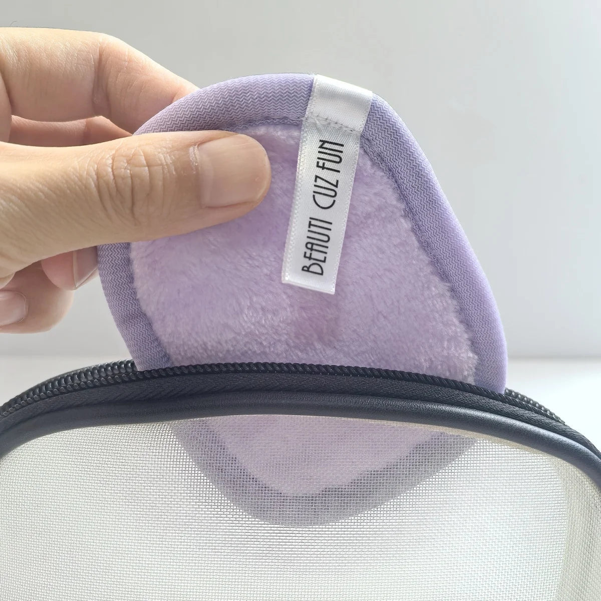 얼굴 클렌징을 위한 재사용 가능한 메이크업 리무버 패드