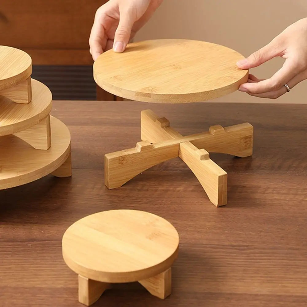 Présentoir de bonsaï en bois élégant pour les amateurs de plantes - Vitrine écologique