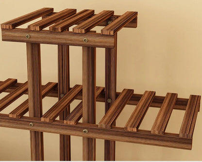 Support à fleurs de balcon multicouche - Chic et peu encombrant pour les amateurs de plantes