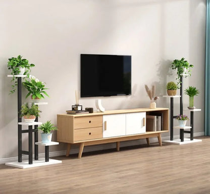 실내 화분 스탠드 - 스타일리시한 다중 화분 홀더 - [브랜드 이름]