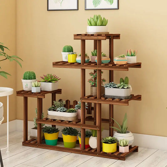Support à fleurs de balcon multicouche - Chic et peu encombrant pour les amateurs de plantes