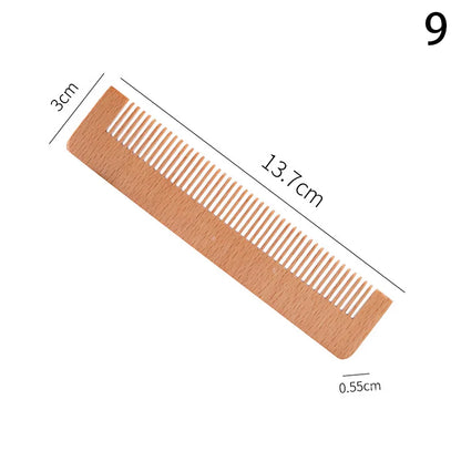 친환경 대나무 빗: 전문가를 위한 정전기 방지 도구