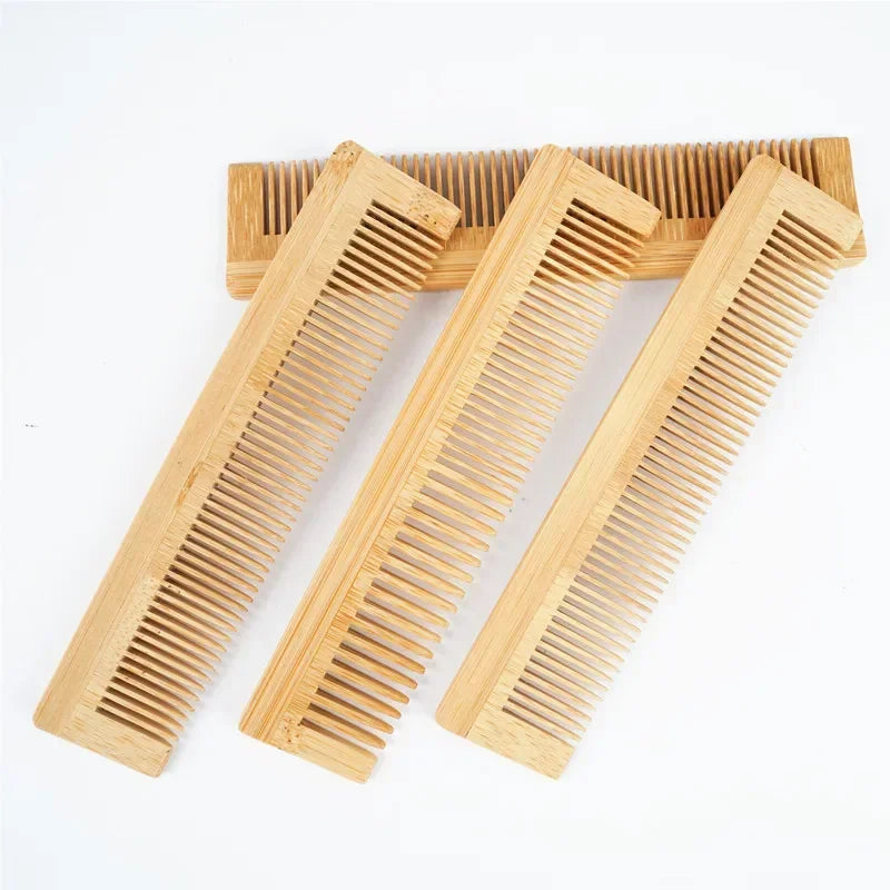 Bamboo Massage Comb: Eco-Friendly Hair Care for Men & Women
