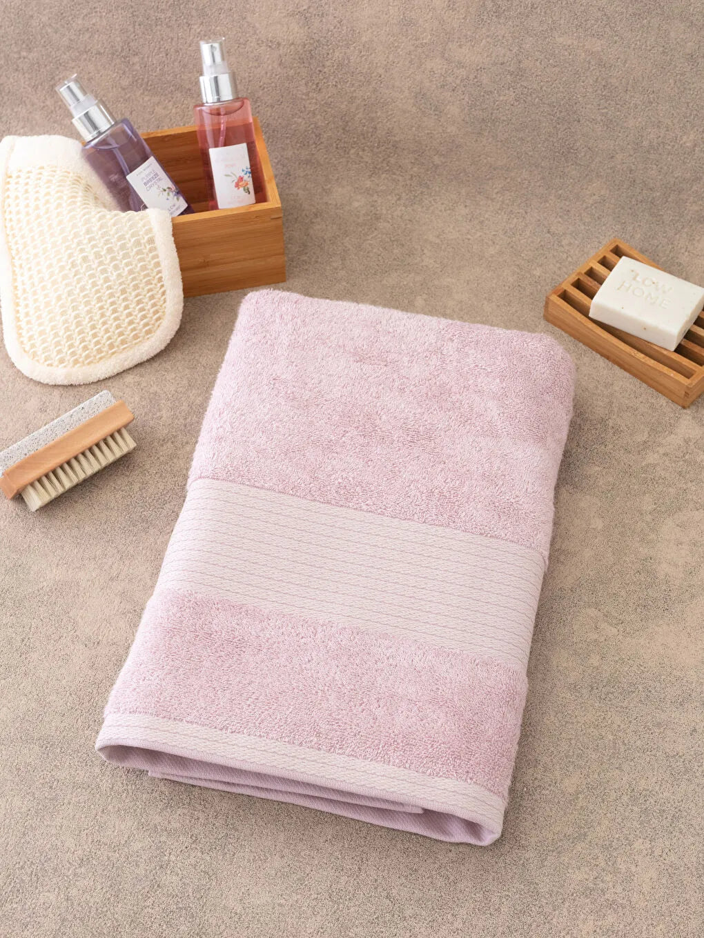 Luxurious Bamboo Bath Towel - Eco-Friendly Comfort by Rooted Living